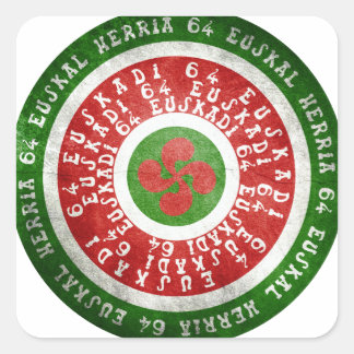 Euskadi Euskal Vierkante Sticker