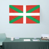Euskadi Flag Basque Ikurrin Ikurrina Spandoek (Beurs)