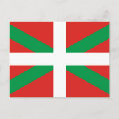 Euskadi Flag Briefkaart (Voorkant)