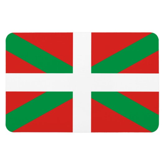 Euskadi Flag Magneet (Horizontaal)
