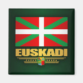 Euskadi Flag Magneet (Voorkant)
