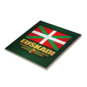 Euskadi Flag Tegeltje (Zijkant)