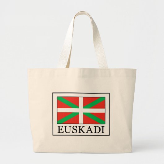 Euskadi Grote Tote Bag (Voorkant)