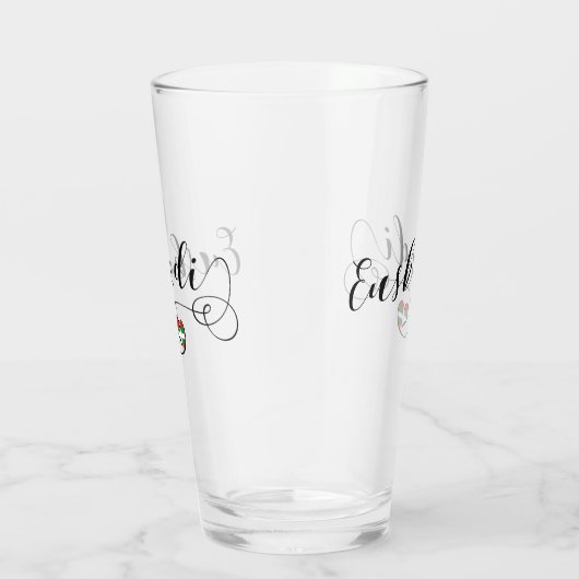 Euskadi Heart Flag, Baskenland Glas (Rechts)