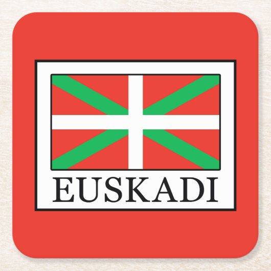 Euskadi Kartonnen Onderzetters (Voorkant)