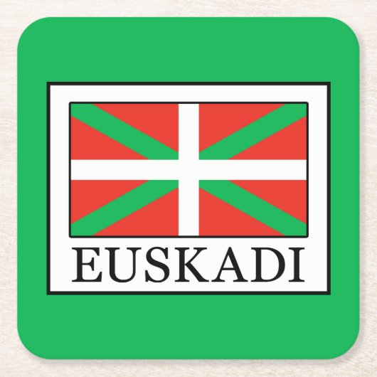 Euskadi Kartonnen Onderzetters (Voorkant)