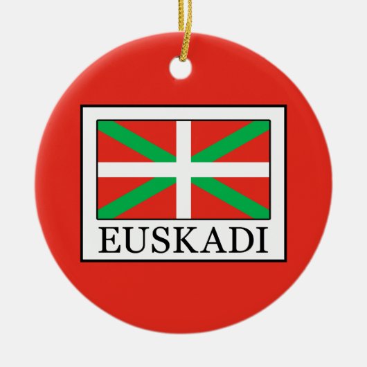 Euskadi Keramisch Ornament (Voorkant)