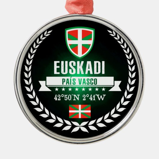 Euskadi Metalen Ornament (Voorkant)