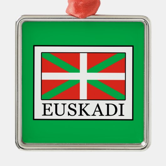 Euskadi Metalen Ornament (Voorkant)