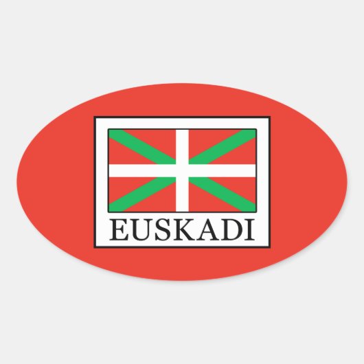 Euskadi Ovale Sticker (Voorkant)