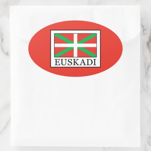 Euskadi Ovale Sticker (Tas)