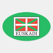 Euskadi Ovale Sticker (Voorkant)