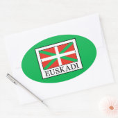 Euskadi Ovale Sticker (Envelop)