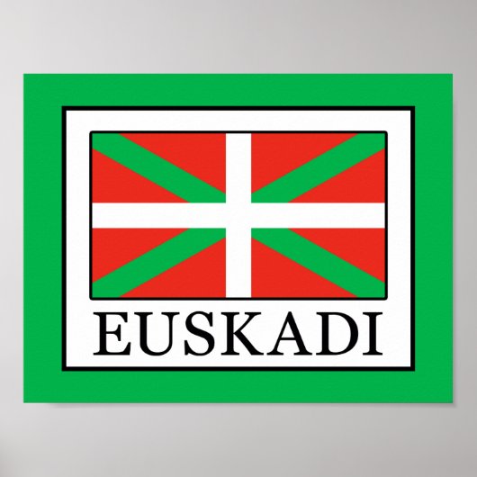 Euskadi Poster (Voorkant)
