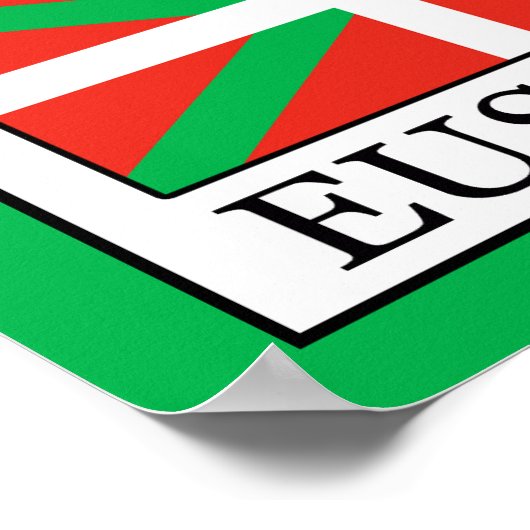 Euskadi Poster (Hoek)