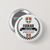 Euskadi Ronde Button 5,7 Cm (Voorkant /achterkant)