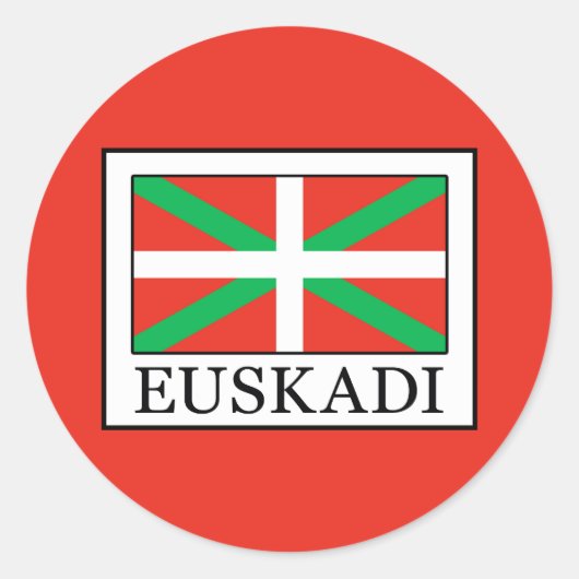 Euskadi Ronde Sticker (Voorkant)