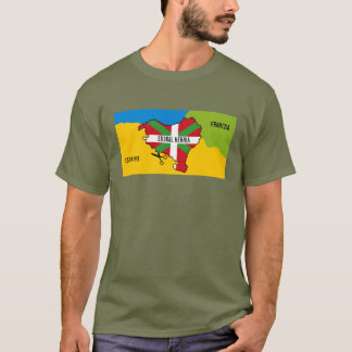 Euskal Herria Ikurriña eta euskal independent entz T-shirt