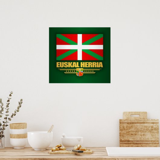 Euskal Herria Poster (Keuken)