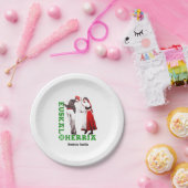 Euskal Herria, traditionele Baskische dansen: Papieren Bordje (Feest)