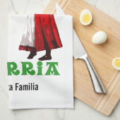 Euskal Herria, traditionele Baskische dansen: Theedoek (Quarter Fold)