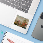 Eustache - Mariene goden die eer betonen aan de li Sticker (Laptop met iPhone)