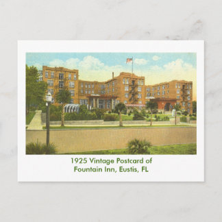 Eustis, FL - Fountain Inn - 1925 Briefkaart
