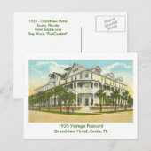 Eustis, FL - Grandview Hotel - 1925 Briefkaart (Voorkant / Achterkant)
