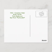 Eustis, FL - Grandview Hotel - 1925 Briefkaart (Achterkant)