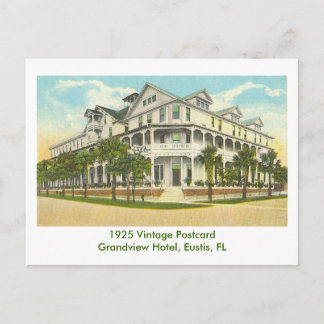 Eustis, FL - Grandview Hotel - 1925 Briefkaart
