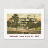 EUSTIS, FL.., Ocklawaha House, 1912 Briefkaart (Voorkant)