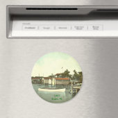 Eustis, FL - Waterkant - 1907 Magneet (Insitu (Vaatwasser))