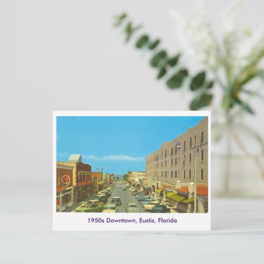 Eustis, Florida Briefkaart (Staand voorkant)