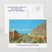 Eustis, Florida Briefkaart (Voorkant / Achterkant)