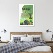 Euthymia Canvasprint Canvas Afdruk (Insitu (Slaapkamer))