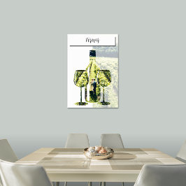 Euwige Liefde in de Wijngaard, stencil op maat gem Poster