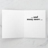 Euwige Liefdeskaart Bedankkaart (Binnen)