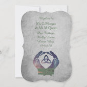 Euwigheids Handfasting RSVP-antwoordkaart Kaart (Achterkant)