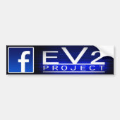 EV2 Project Bumpersticker! Bumpersticker (Voorkant)