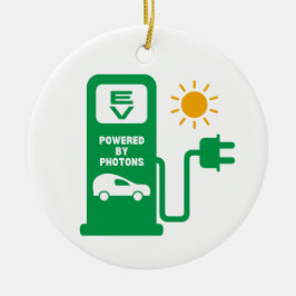 EV Aangedreven door Photons Ornament