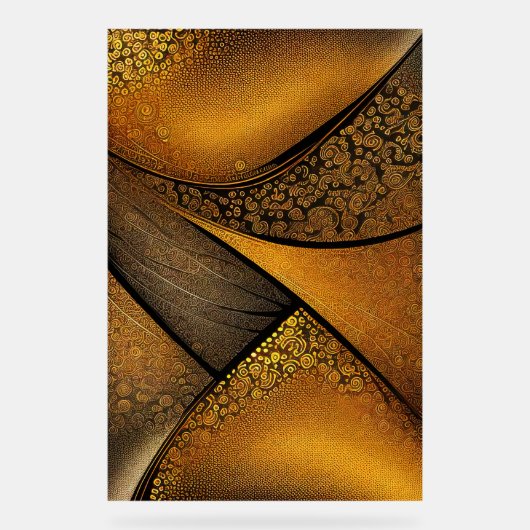 EVA 1 Abstract Ontwerp Acryl Teken Bord (Voorkant)
