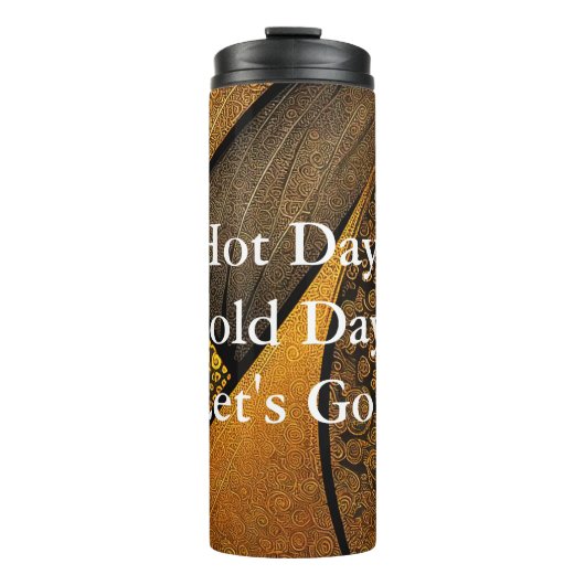 EVA 1 Abstract Ontwerp Thermische Tumbler Thermosbeker (Voorkant)