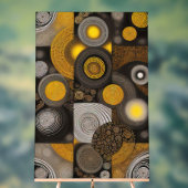 EVA 2 Abstract Ontwerp Acryl Bord (Neutraal)