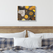 EVA 2 Abstract Ontwerp Canvas Afdruk (Insitu (Slaapkamer))