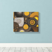 EVA 2 Abstract Ontwerp Canvas Afdruk (Insitu (Houten vloer))