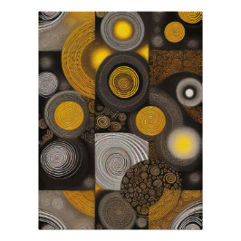 EVA 2 Abstract Ontwerp Perfect Poster