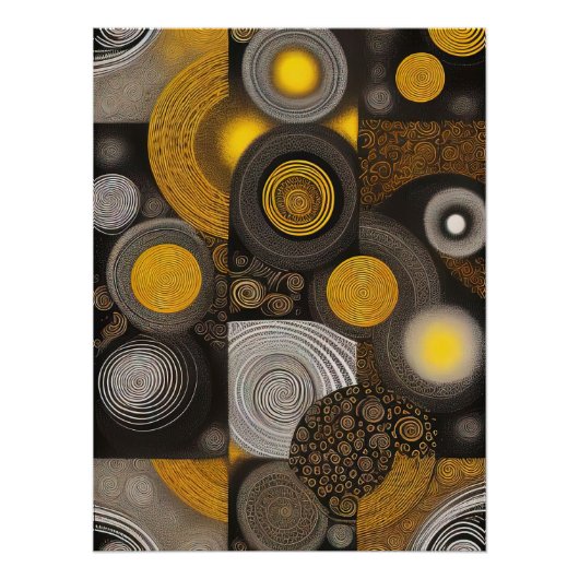 EVA 2 Abstract Ontwerp Perfect Poster (Voorkant)