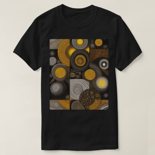 EVA 2 Abstract Ontwerp T-shirt (Design voorkant)