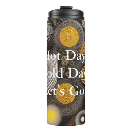 EVA 2 Abstract Ontwerp Thermische Tumbler Thermosbeker (Voorkant)