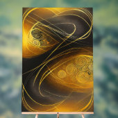 EVA 3 Abstract Design Acryl Teken Acryl Bord (Neutraal)